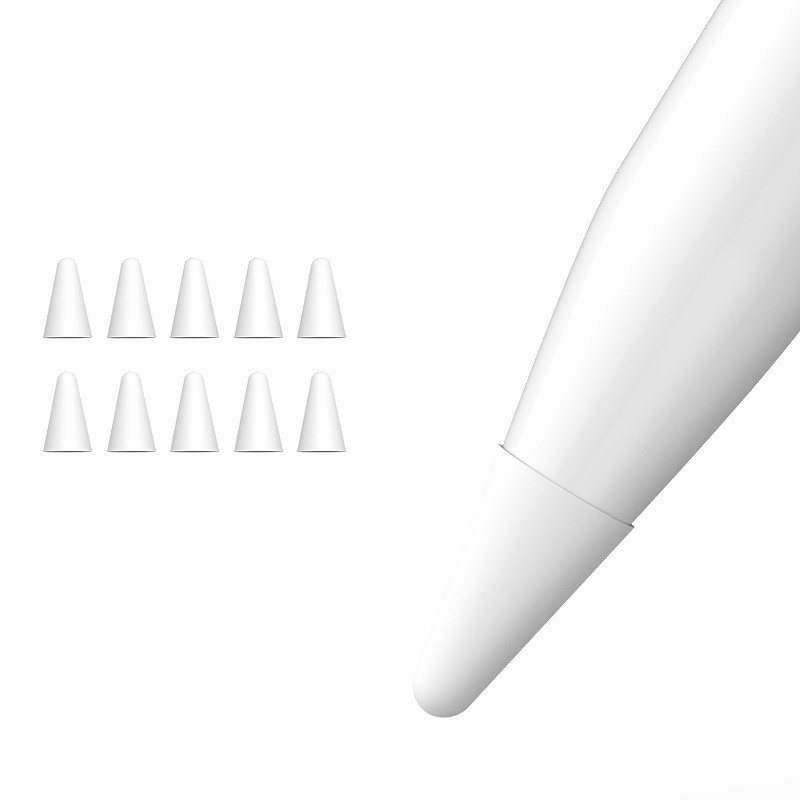 Set 10 Đầu Bút Cảm Ứng Thay Thế Cho Apple Pencil 1st 2nd