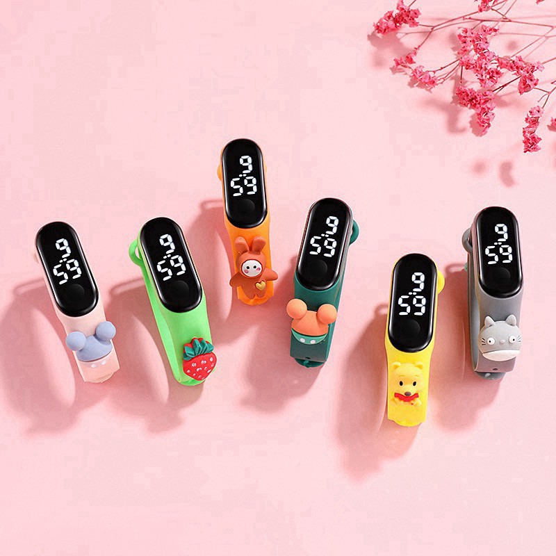 QN 02 VH Đồng hồ con trẻ giới tính nhân vật hoạt hình dễ thương ZO109 6
