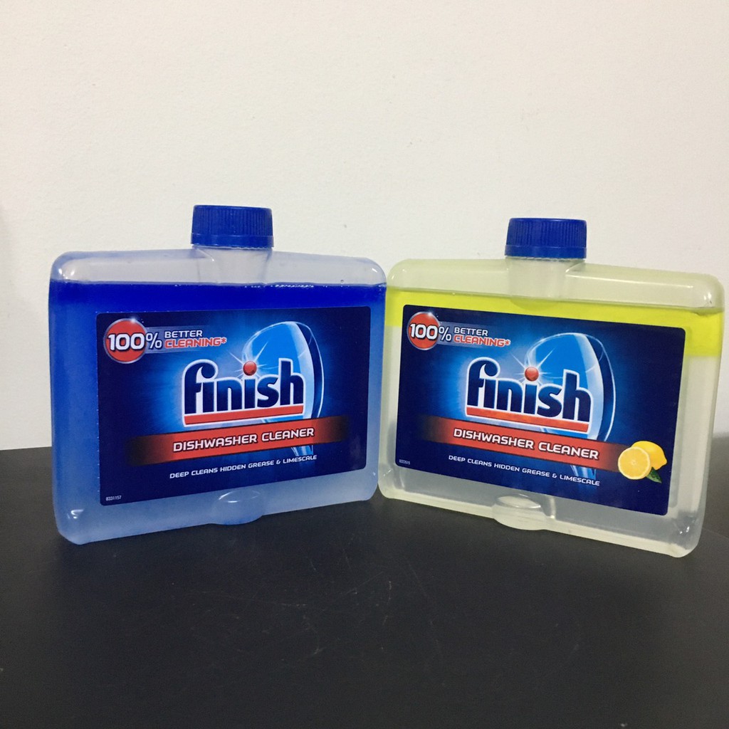 Nước vệ sinh máy rửa chén bát Finish 250ml