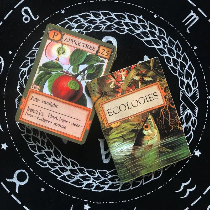 New Card Ecologies Paper Card Fate Divination Family Party Paper Cards Game