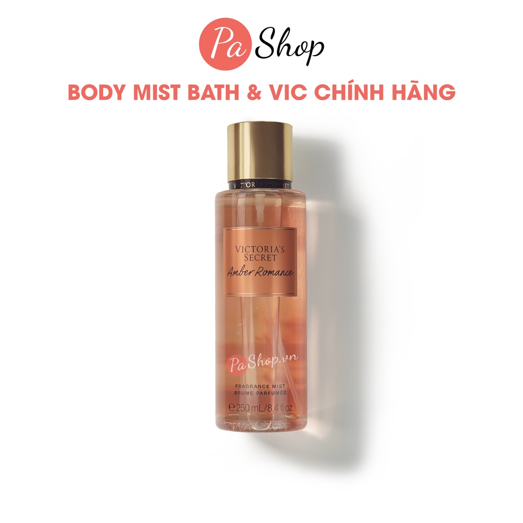 Xịt thơm Body Mist Victoria's Secret Amber Romance 250ML