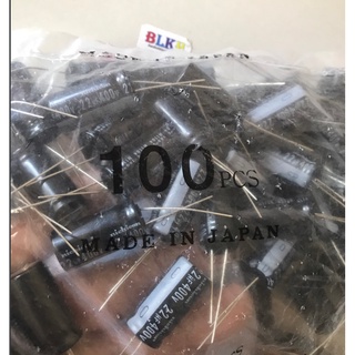 10 tụ hóa nhật bản 400v 22uf 12x20 chính hãng