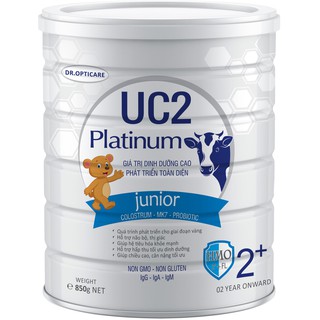 [CHÍNH HÃNG] Sữa non UC2 Platinum Junior 2+ 850g - LOHAMART