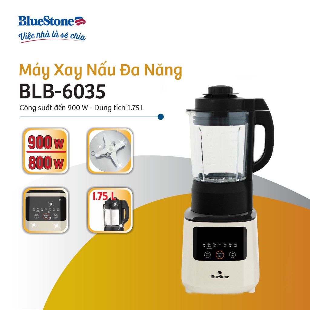 Máy xay sinh tố và làm sữa hạt đa năng BlueStone BLB-6035