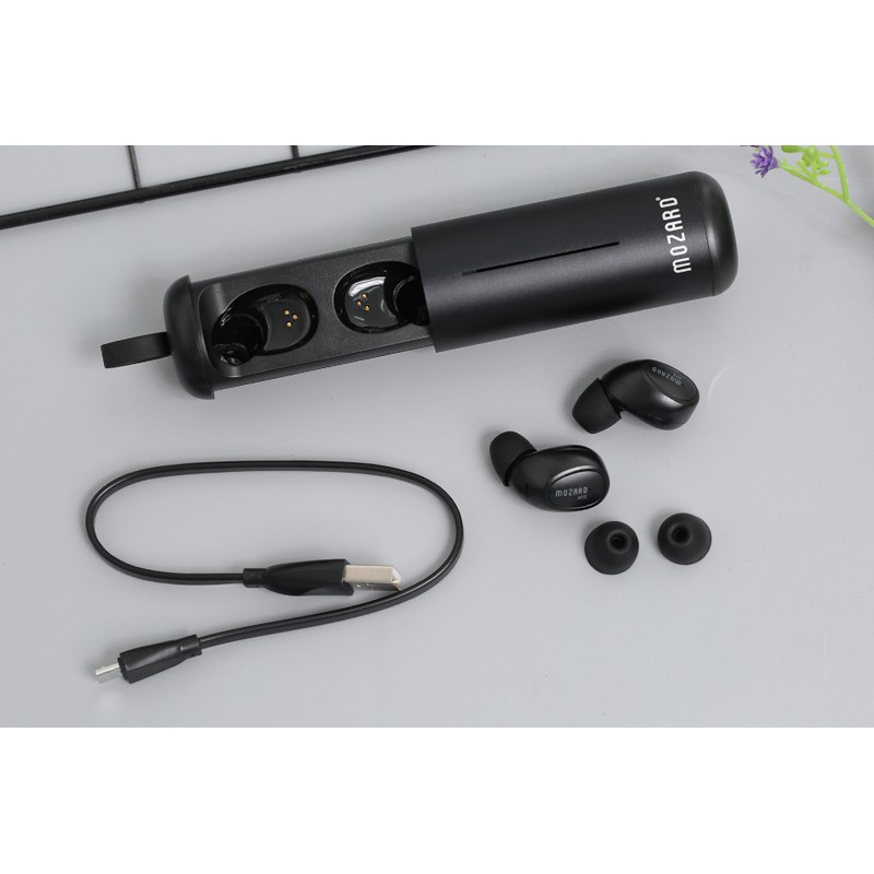 Tai nghe Bluetooth True Wireless Mozard AT5 Đen