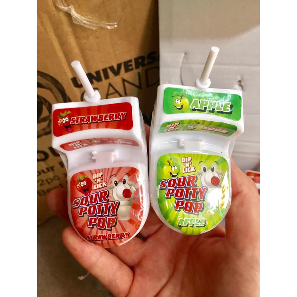 [hot] Kẹo Mút Bồn Cầu Sour Flush 39g - Mỹ
