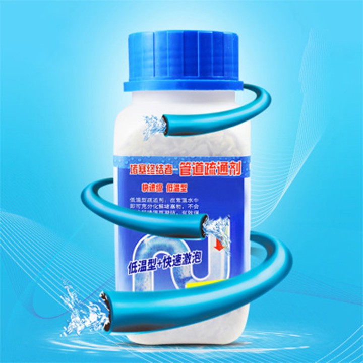 Bột Thông Bồn Cầu Thông Cống Tránh Tắc Nghẽn Vệ Sinh Đường Ống Nước