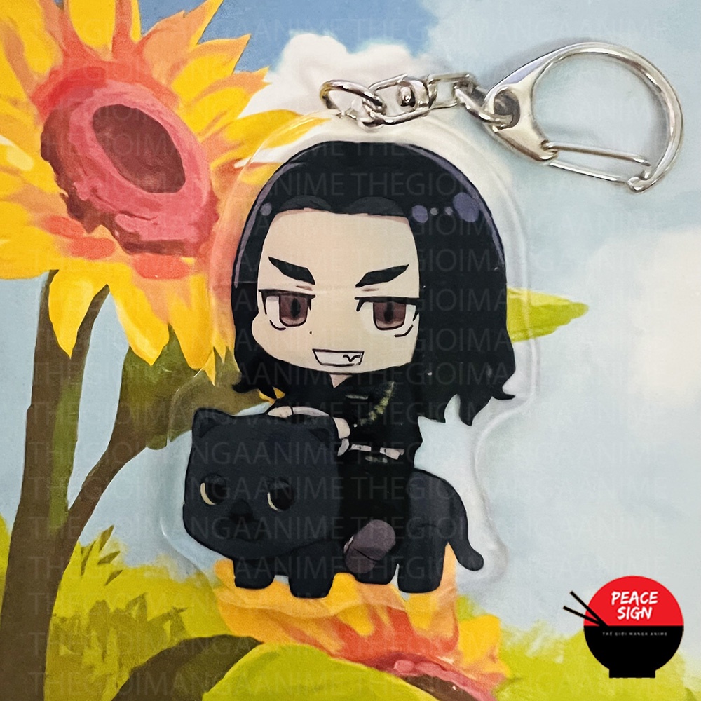 ( mica trong acrylic ) Móc khóa TOKYO REVENGERS ver CƯỠI THÚ Kịch Trường Của Takemichi anime chibi xinh xắn độc đáo