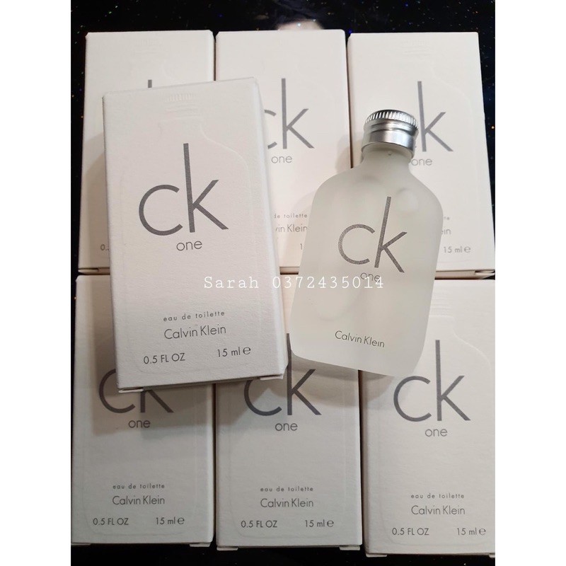 [Hàng sẵn] Nước hoa Calvin Klein CK One EDT mini 10ml