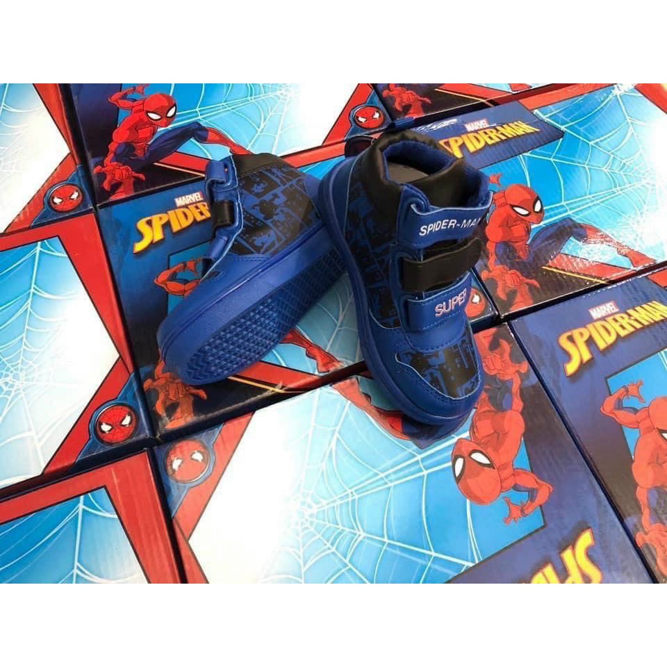 Giầy Sneaker Spiderman dư xịn nguyên hộp cho bé trai  - sale sale