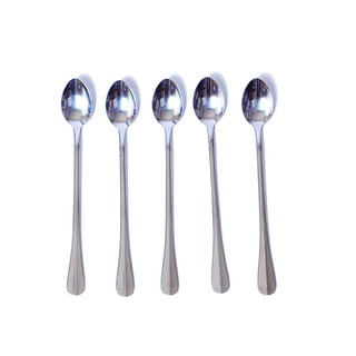 Muỗng café  cán dài gân giữa bằng inox:  Muỗng dành riêng cho  những tín đồ  thích cà phê, những ly nước trái cây mát rư