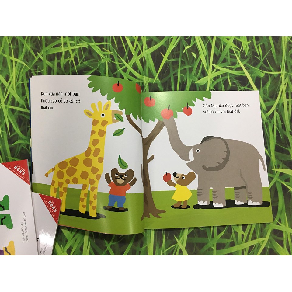 Sách - Kun và Ma - Combo 3 cuốn ehon Nhật Bản