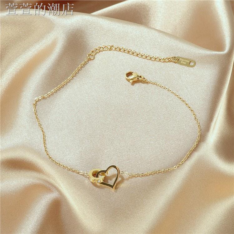 Lắc Chân Thép Titan Hình Trái Tim Nhỏ Xinh Thời Trang | BigBuy360 - bigbuy360.vn