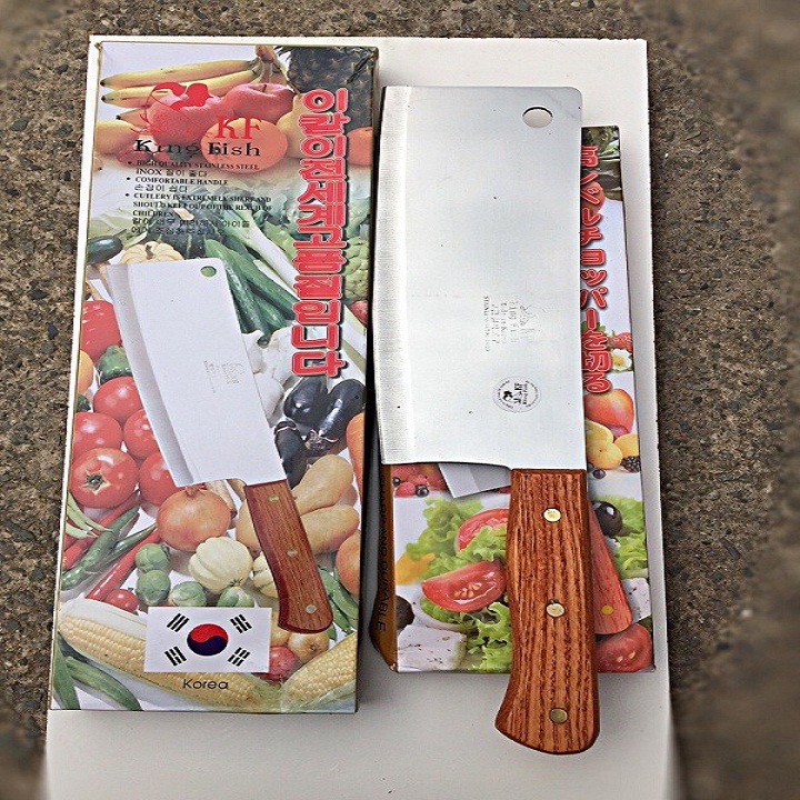 Dao chặt xương thịt HÀN QUỐC bền không gỉ King Fish cao cấp