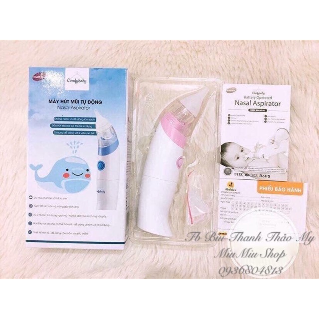 Máy hút mũi tự động Comfy Baby CHÍNH HÃNG