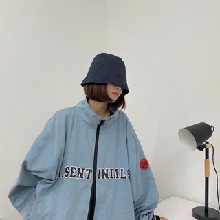 HIGHNECK DENIM JACKET áo khoác denim
