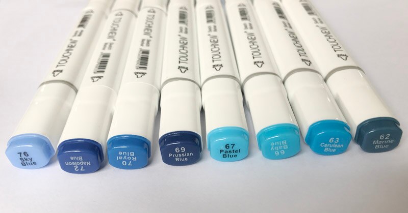 Bộ Bút Lông 8 Màu Sắc Độc Đáo