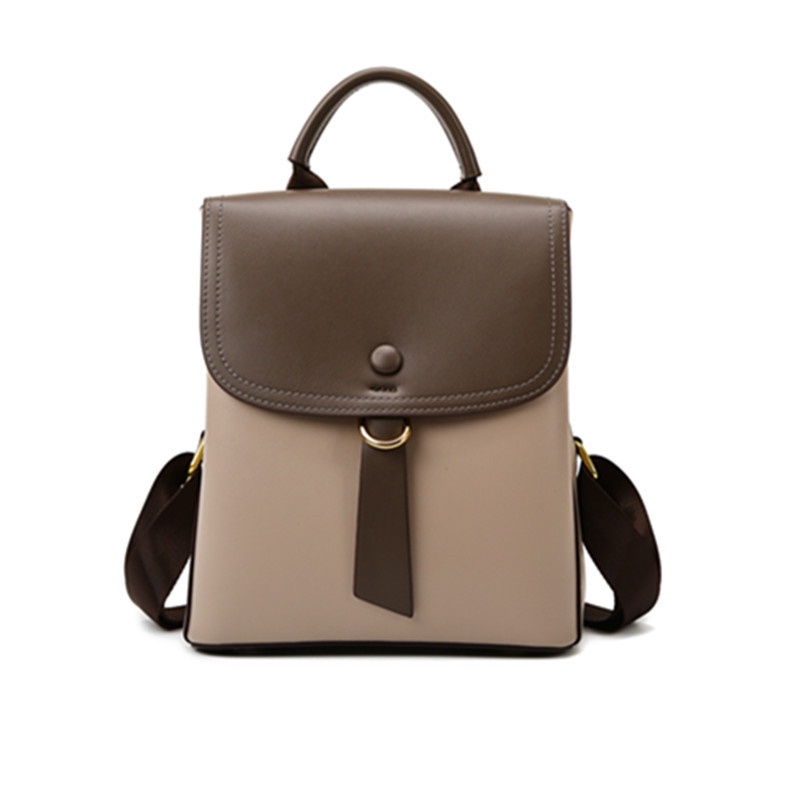 Mới Ba Lô Đeo Vai Phối Màu Tương Phản Thời Trang 2022 Cho Nữ