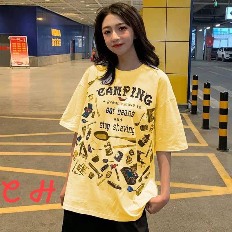 [FREESHIP ĐƠN TỪ 50K] Áo phông CAMPING dụng cụ