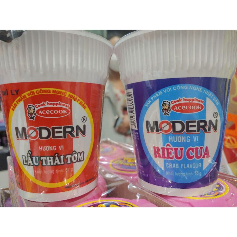 Mì ly Modem hương vị lẩu thái tôm