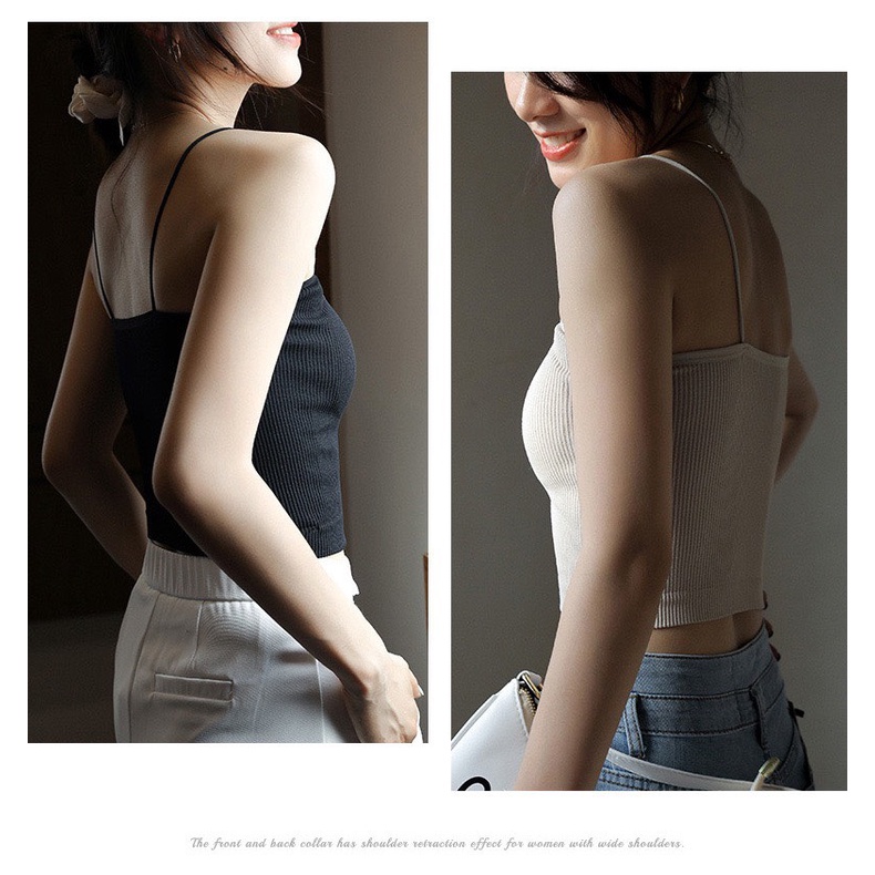 Áo Bra Nữ Thun Tăm Dây Mảnh Siêu Gợi Cảm Mẫu Bra Mới Hot Nhất A03