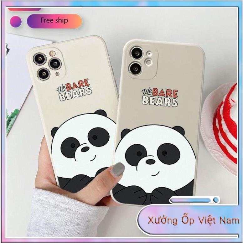 Ốp điện thoại 5s/6/6plus/6s/6splus/7/7plus/8/8plus/x/xr/xs/11/12/pro/max/plus/promax We Bear  XưởngD34