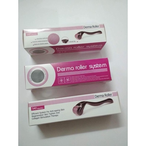 Kim lăn tím DERMA ROLLER, đủ size