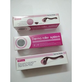 Kim Lăn Tay Tím Derma Roller 540 Đầu Kim Chuyên Dụng Đủ Size Cho Spa (Hàng Loại 1 Có Hộp Vô Khuẩn)