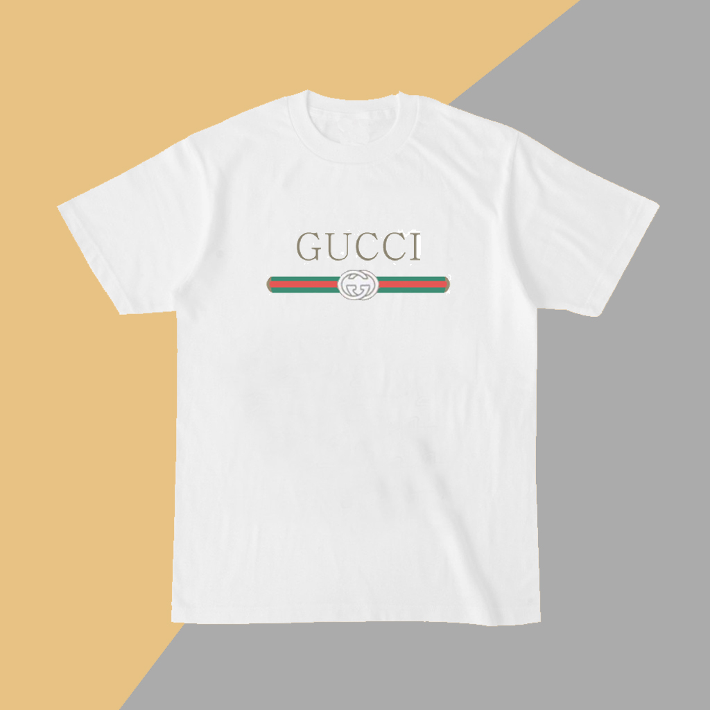 Áo phông Cod Gucci cho trẻ em unisex người lớn da trắng Gucci T-Shirt 