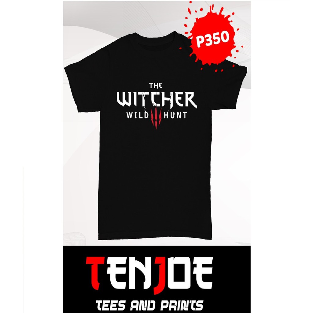 [HOT] Siêu phẩm áo thun The Witcher 3 Logo - áo thun unisex cực đẹp