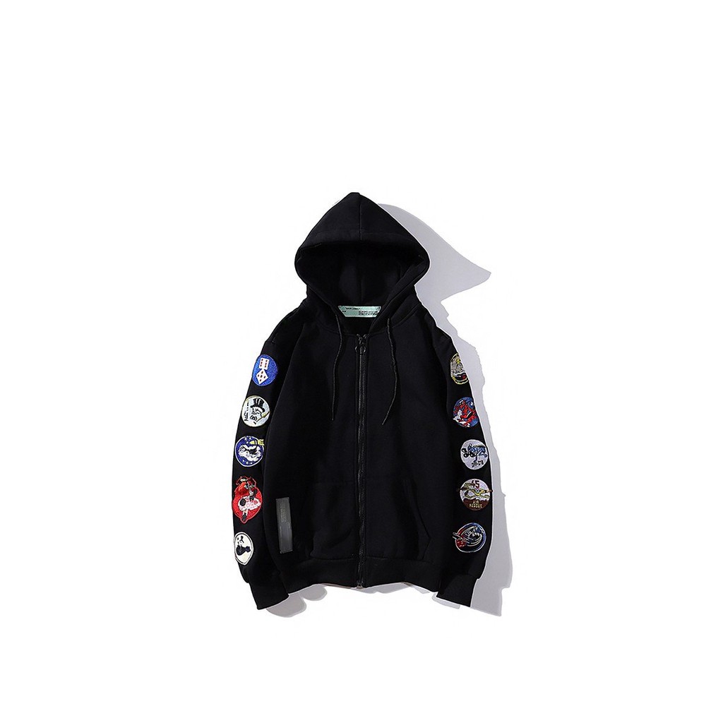 ÁO KHOÁC BAPE, OFFWHITE, SỌC TRẮNG, BADANA JACKET | BigBuy360 - bigbuy360.vn
