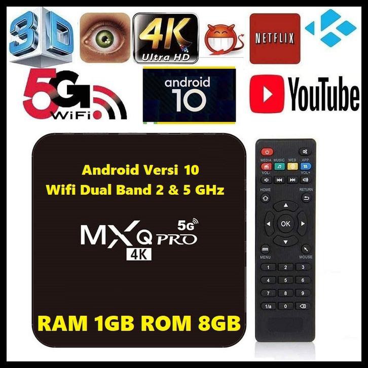 Đầu Mxq Pro 1 / 8gb 1gb 8gb Tv Box Media Player Android Smart Ott