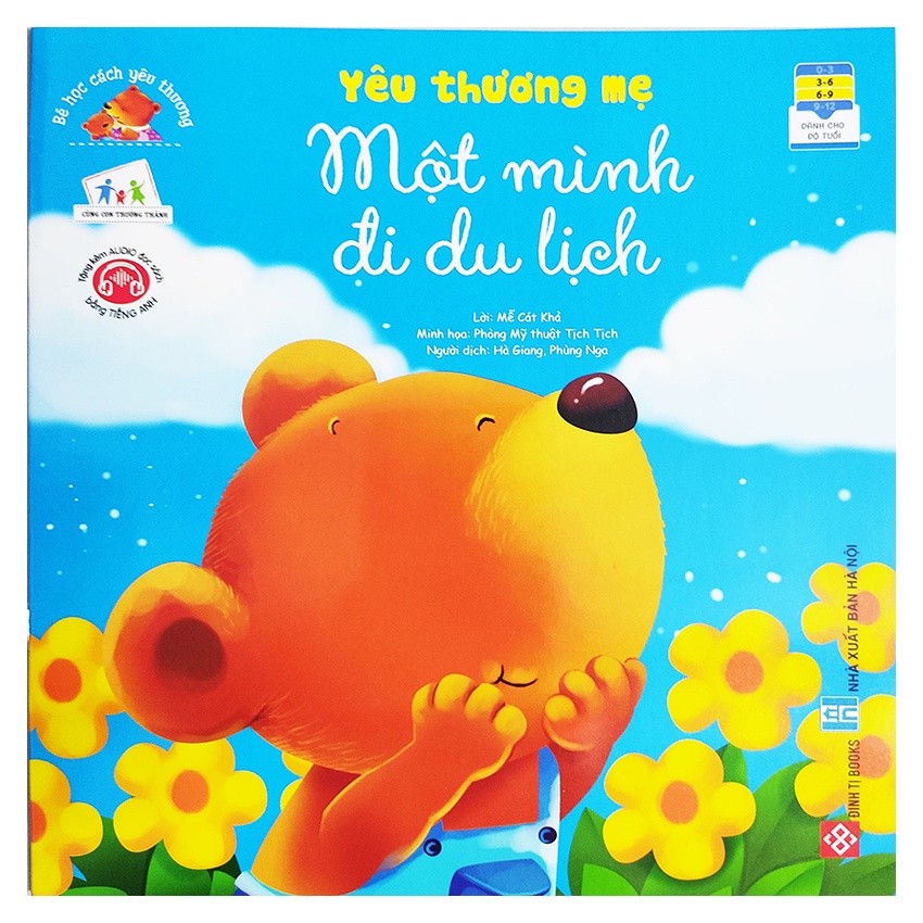 Sách cho bé - Bé học cách yêu thương - Trọn bộ 6 cuốn Đinh Tị Books