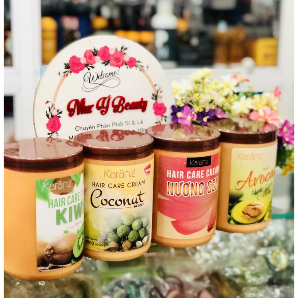 Hấp Ủ Karanz Hương Trái Cây: Sen - Kiwi - Avocado Bơ - Coconut Dừa 1000ml.