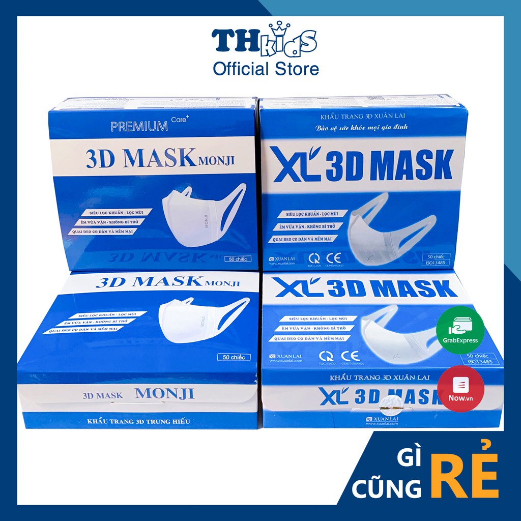Khẩu Trang 3D Mask dập theo Unicharm công nghệ Nhật Bản | BigBuy360 - bigbuy360.vn