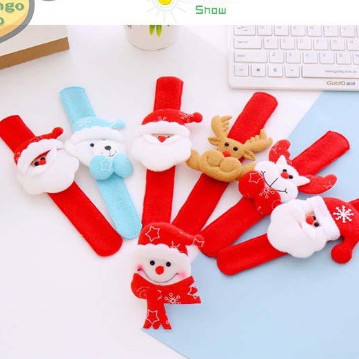 Vòng tay đồng hồ ( cột tóc ) Noel cực cute