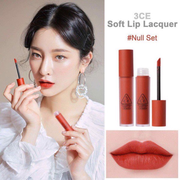 Son kem lì 3CE Velvet Lip Tint Hàn Quốc - Sản phẩm chính hãng đầy đủ bill