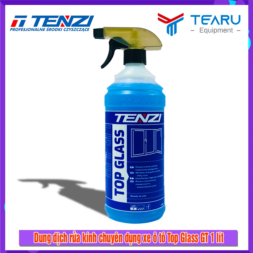 Dung dịch rửa kính chuyên dụng xe ô tô cao cấp Tenzi 1l