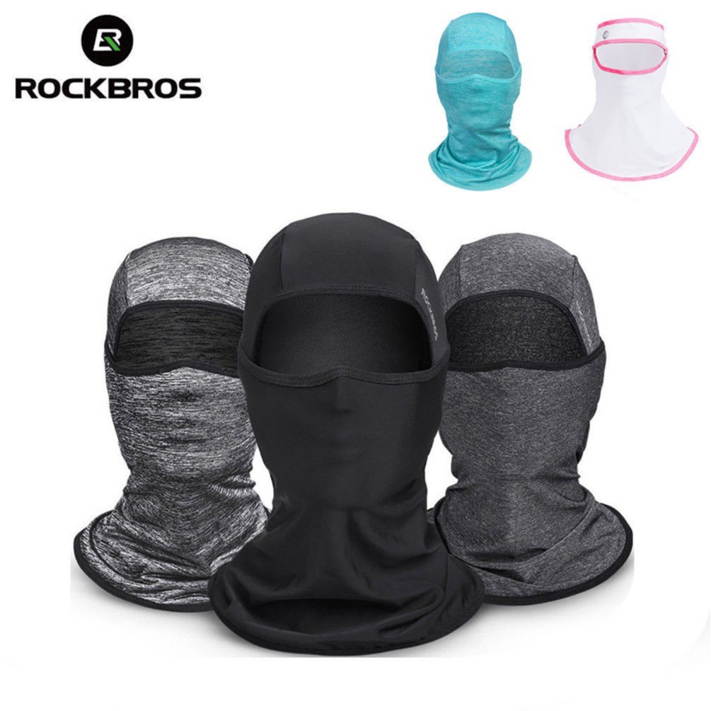 Mặt nạ ROCKBROS vải lụa băng chống tia UV dành cho hoạt động thể thao ngoài trời