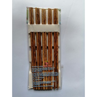 Đũa Gỗ Dừa Loại 3 - Đồ Gỗ Nhà Bếp Thương Hiệu Trường Sơn (10 Đôi / Vỉ)