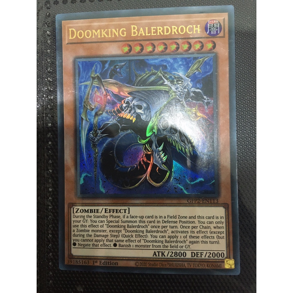 Thẻ bài Doomking Balerdroch Xuất xứ Châu Âu