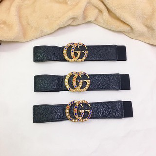 Đai váy G đính đá 7 màu 4cm