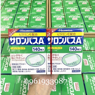 Miếng dán Salonpas Hisamitsu Nhật Bản 140 Miếng