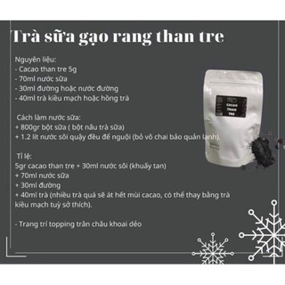Cacao than tre 100g nguyên chất hsd 2026