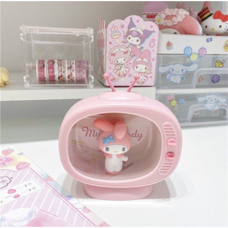 Đèn ngủ TV Cinnamoroll, My Melody - BST Miniso x Sanrio