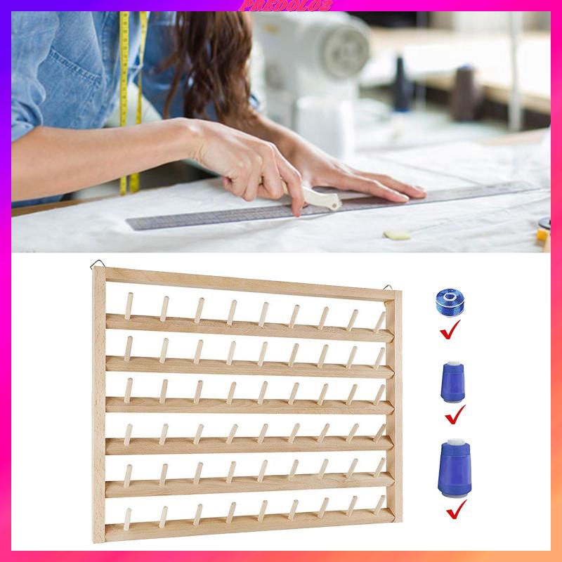 Giá Đỡ 54 Cuộn Chỉ Thêu Treo Tường Tiện Dụng Predolo2