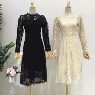 Váy ren tiểu thư hàng QC