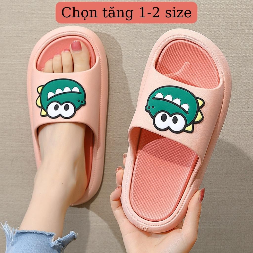 Dép quai ngang nam nữ hình Khủng Long DINO Chọn tăng 1-2 size