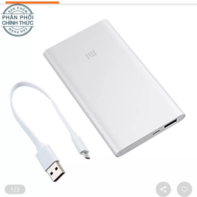 Pin sạc dự phòng xiaomi 5000 mah