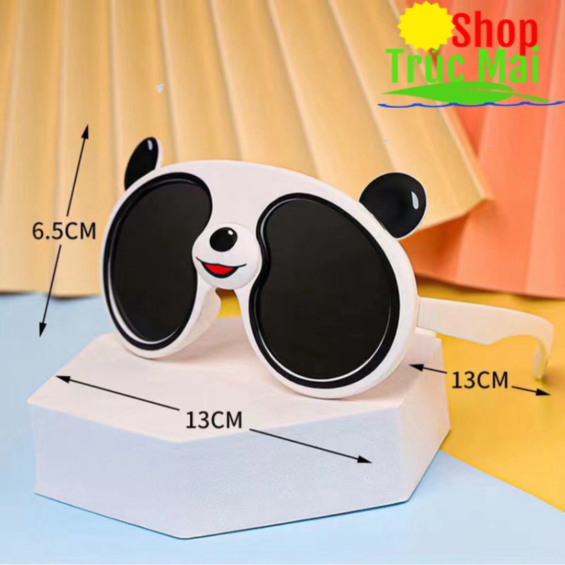 Kính Mát Phân Cực Chống Tia UV400 hoa lá panda phim hoạt hình đẹp tươi Cho Bé